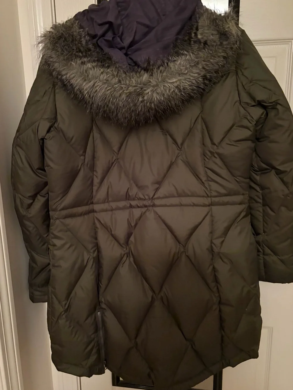 Columbia Men’s Olive Green Quilted Puffer Coat